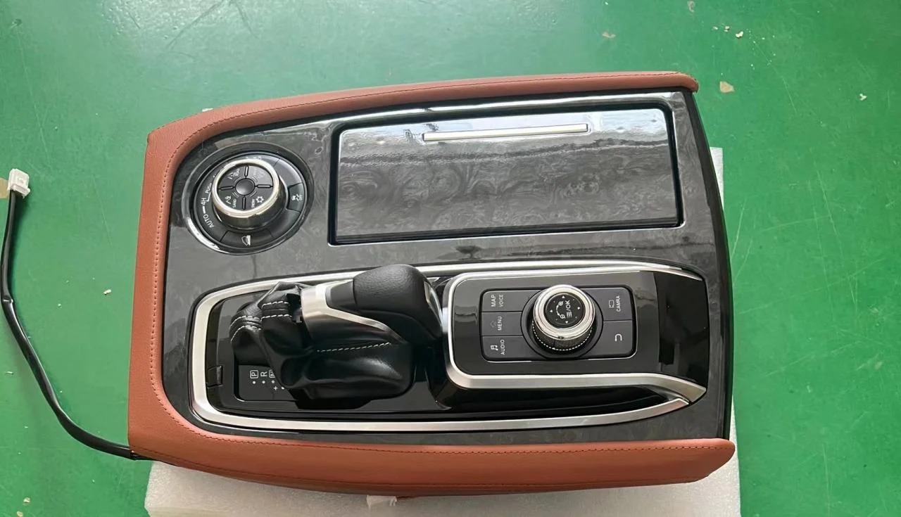 Car Interior Saddle Control Panel Modification for  RMADA PATROL Y62  2012-2021 Knob Central Control